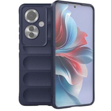 shumee Ovitek Magic Shield Armor za Oppo Reno 11F 5G Navy Blue