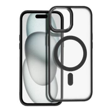 shumee Mat ovitek Mag Safe Case za iPhone 15 Plus črn