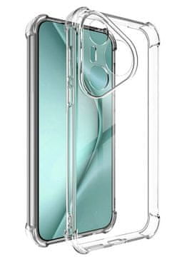 shumee Silikonski Armor Antishock ovitek za Huawei Pura 70, brezbarven