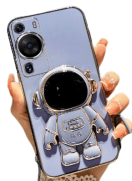 shumee 3D ovitek Astronaut s stojalom za Huawei P60 / P60 Pro moder