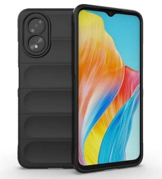 shumee Ovitek Magic Shield Armor za Oppo A38 4G črn