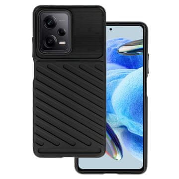 shumee Thunder Case za Xiaomi Redmi Note 12 Pro+ 5G, črn