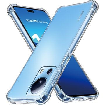 shumee Silikonski Armor Antishock ovitek za Xiaomi 13 Lite, brezbarven