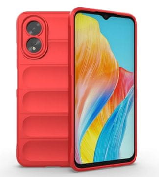 shumee Ovitek Magic Shield Armor za Oppo A38 4G rdeč