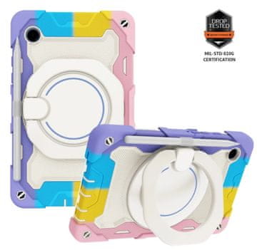 shumee X-Armor armor ovitek za Samsung Galaxy Tab A9+ 11"" X210 / X216 pisano roza