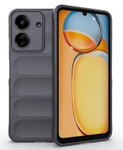 shumee Ovitek Magic Shield Armor za Xiaomi Redmi 13C siv