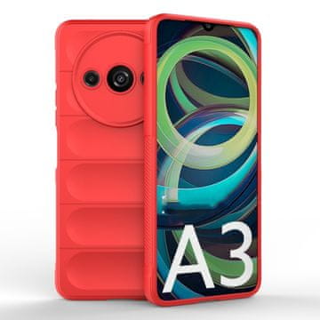 shumee Ovitek Magic Shield Armor za Xiaomi Redmi A3 rdeč