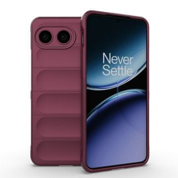 shumee Ovitek Magic Shield Armor za OnePlus Nord 4 Burgundy