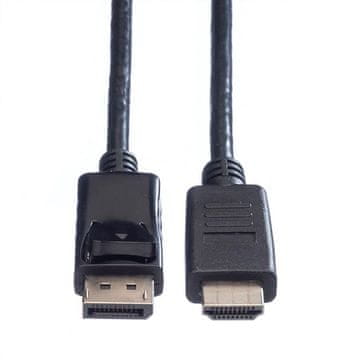 Value Kabel DisplayPort HDTV M/M 2 m 73101, 11.99.5781