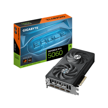 Gigabyte GeForce RTX 5060 EAGLE OC 8G grafična kartica, 8GB GDDR7 (GV-N5060EAGLE OC-8GD)
