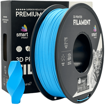 Smart Print PLA Vodno Modra Filament 1.75 mm - Smart Print Biološko Razgradljiv PLA (1kg Kolut)