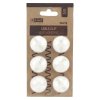 Organizator kablov samolepilni levia bel 1/6 110580