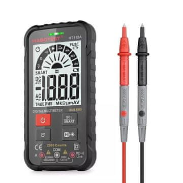 Habotest Univerzalni LCD digitalni multimeter HT112A True RMS + LED svetilka