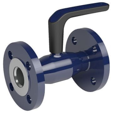 shumee Krogelni ventil VEXVE X za vodo do 200 °C, DN40 PN40 prirobnični, zmanjšan prehod