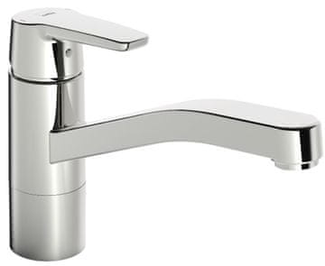 shumee Pipa za kuhinjsko pomivalno korito Saga z vrtljivim izlivom. Priključek za cev.