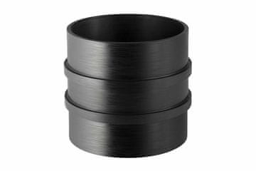 shumee PEHD obročna tulka 250 z dvojnim obročem, črna (HDPE kanalizacija)