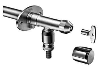 shumee Zunanji ventil Polar II 1/2", odporen proti zmrzali, udoben + glava nasadnega ključa