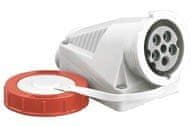 shumee Vtičnica 63A 3P+N+Z IP67 izolirana fiksna 220/380V
