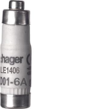 Hager Talilna vložka D01 gG 6A 400VAC