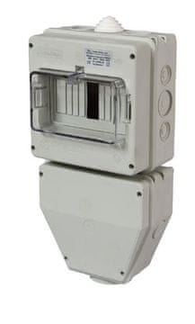 shumee Zaščitna izolacijska škatla SWKI-3 s trakom TH-35 25A 400V IP43 9632-100