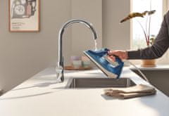 shumee Grohe Blue Pure BauCurve filtrirna pipa s 150° vrtljivim izlivom v obliki črke "C", kromirana