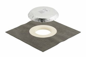 shumee Priključna objemka za bitumenske strešne vtoke (Sopralen EP5), dimenzije 50x50 cm, za priklop bitumenskih strešnih kritin (Pluvia)