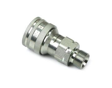 shumee Hidravlična vtičnica hitre spojke z eliminatorjem pritiska M20x1,5 zunanji navoj EURO (ISO 7241-A) Waryński