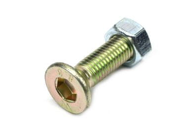 shumee Komplet vijakov M12x45 - imbus ključ 10 DIN7991 (naprodaj v kompletih po 25) Waryński