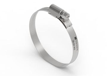 shumee 35-50 (32-50) polžasta objemka (W2 objemka - nerjaveče jeklo) širina 9 mm (pretisni omot) TEGER (naprodaj v paketih po 6)