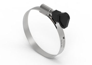 shumee Vpenjalni trak z gumbom 12-22 polž (objemka W2 - nerjaveče jeklo) širina 9mm TEGER (prodaja se v paketih po 50)