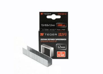 shumee Set tapetniških sponk HEAVY DUTY (tip G/140) 12/10,6/1,2 mm / 1000 kos / TEGER