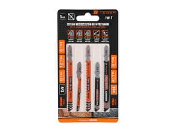 shumee Komplet listov za vbodno žago - Tip: T - KOVINA/LES (5 kos) / TEGER