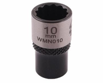 shumee 1/4" nastavek šesterokotni. 10 mm. CrV50BV30. DIN 3124. Waryński