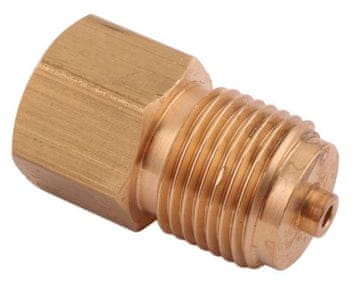 shumee Priključek za manometer, zunanji navoj G1/2"" x notranji navoj G1/4"" (medenina) POLMO