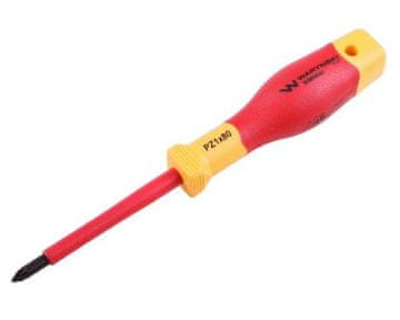 shumee PZ1*80mm izvijač. Izolirano. VDE. Jeklo S2, Waryński