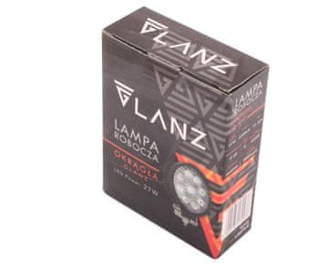 shumee Okrogla delovna svetilka GLANZ 27W 9 LED