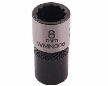 shumee 1/4" nastavek šesterokotni. 8 mm. CrV50BV30. DIN 3124. Waryński