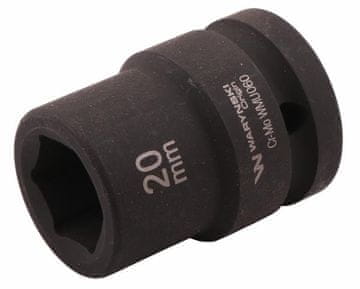 shumee 3/4" šesterokotni udarni ključ. 20 mm. CrMo. DIN 3129. Waryński