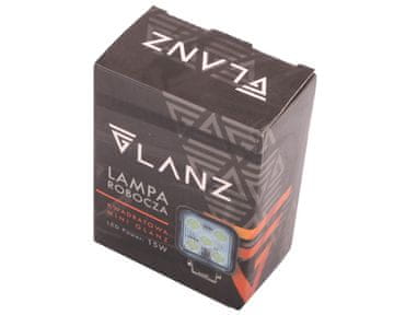 shumee GLANZ 15W 5 LED kvadratna mini delovna svetilka
