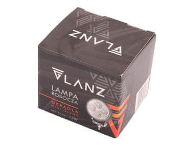 shumee GLANZ 12W 4 LED okrogla mini delovna svetilka