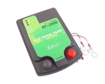 shumee 2J baterijsko-omrežni napajalnik (univerzalni) RF-2000 z napajalnikom ROYAL FARM