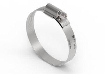 shumee Ojačana objemka 40-60 črv (W2 objemka - nerjaveče jeklo) širina 12 mm (blister) TEGER (naprodaj v pakiranjih po 6)