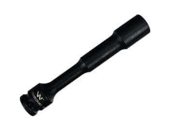 shumee Udarni ključ 1/2"", tanka šesterokotna skoznja luknja, iz CrMo jekla 16 mm, dolžina 150 mm, uporablja se v mehaniki za udarne vijačnike, Waryński