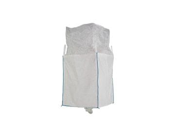 shumee Velika vreča 1000 kg. 100x100x150. 4 ročaji. Objemka/odtočni lijak.