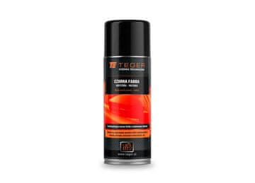 shumee Črna akrilna barva - mat, 400ml, Teger