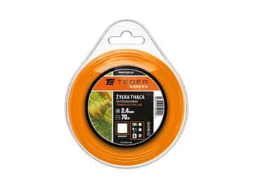 shumee Trimer rezalna nitka / Kvadratna / 2,4 mm / 70 m / TEGER