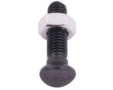 shumee Komplet polkrožnih vijakov M8x33 mm razreda 8.8 Waryński (naprodaj v kompletih po 25)