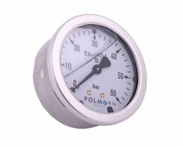 shumee Glicerinski manometer M63 0-60 bar zadnji priključek G1/4"" POLMO