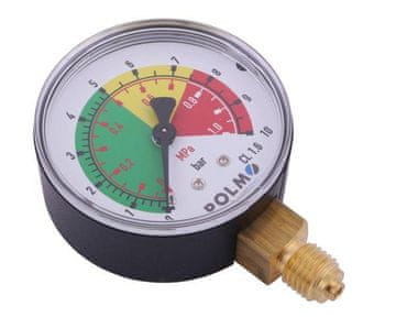 shumee Suhi manometer M63 0-10 bar (1Mpa) navoj M12x1,5 spodnji priključek. Škropilnica POLMO