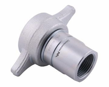 shumee Hidravlična hitra spojka, vijačna (metulj), čep G1""BSP, notranji navoj, 250 bar, Waryński